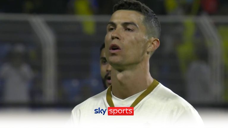 Cristiano Ronaldo rescues point for Al-Nassr with first Saudi league goal