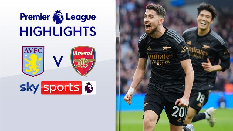 Måler Grudge Sommetider Aston Villa 2-4 Arsenal | Premier League highlights | Video | Watch TV Show  | Sky Sports