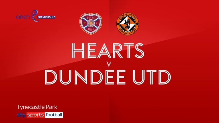 Hearts 3-1 Dundee United | Scottish Premiership highlights