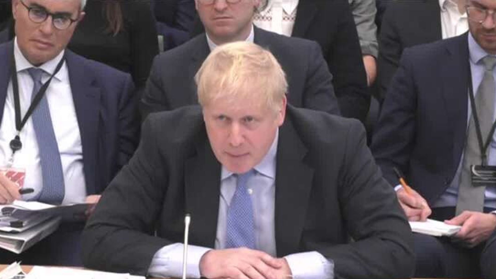 Boris Johnson makes last-minute representations to privileges committee