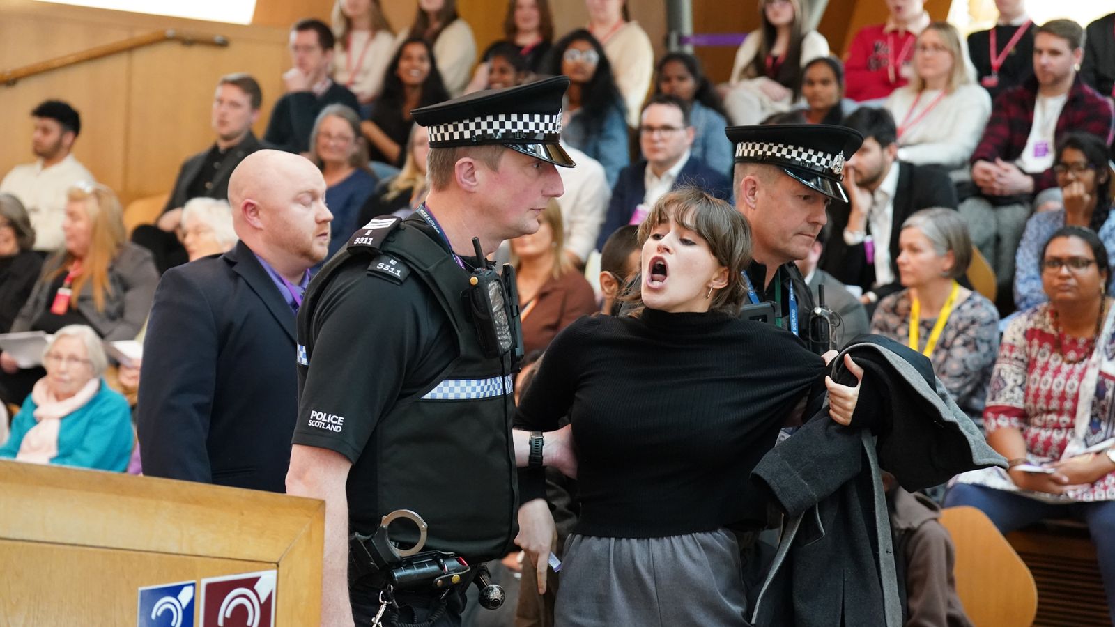 New restrictions introduced in at Holyrood in bid to cease protests throughout FMQs