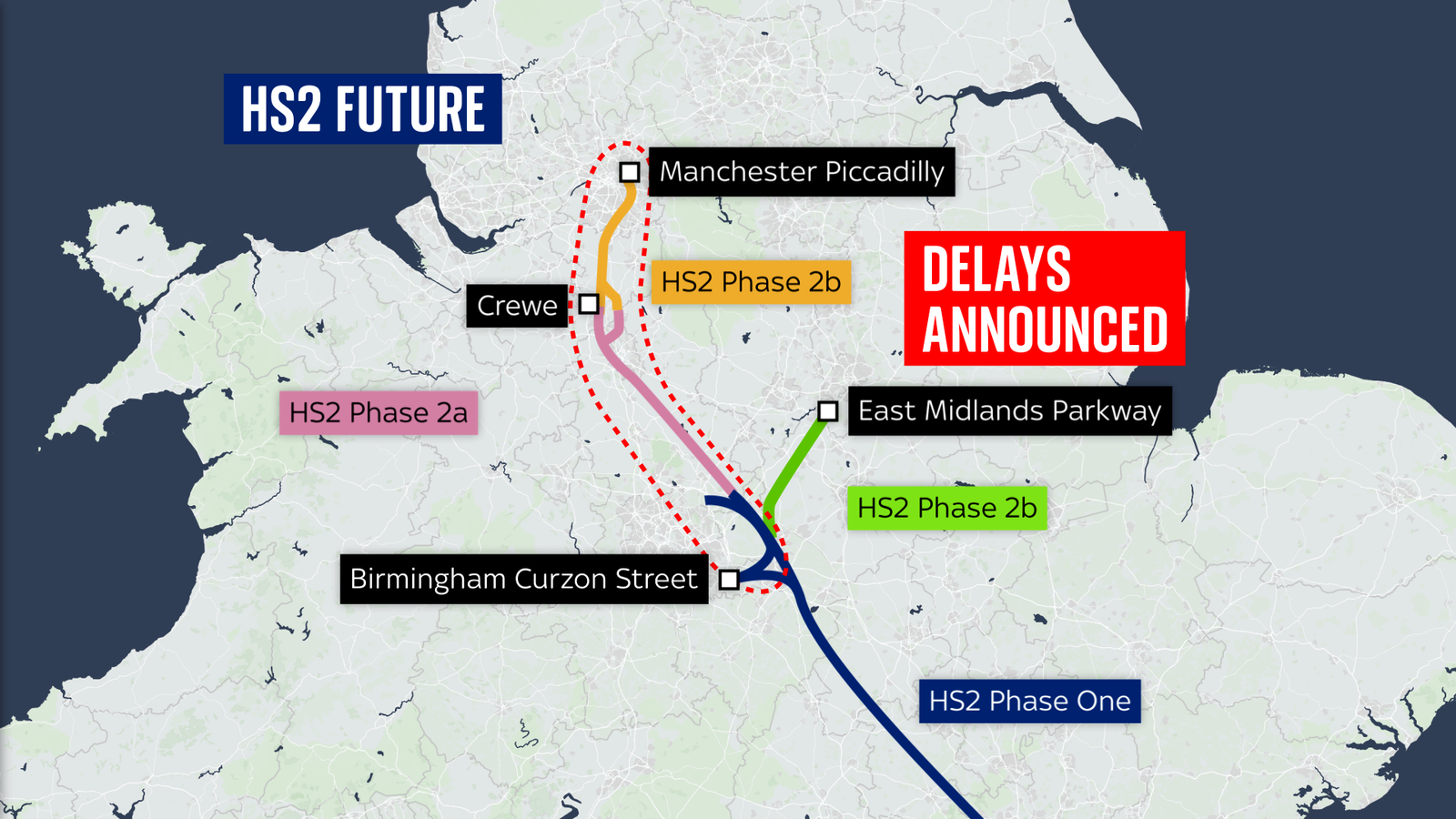 HS2 explained: What is the route now, what are the costs and why is the ...