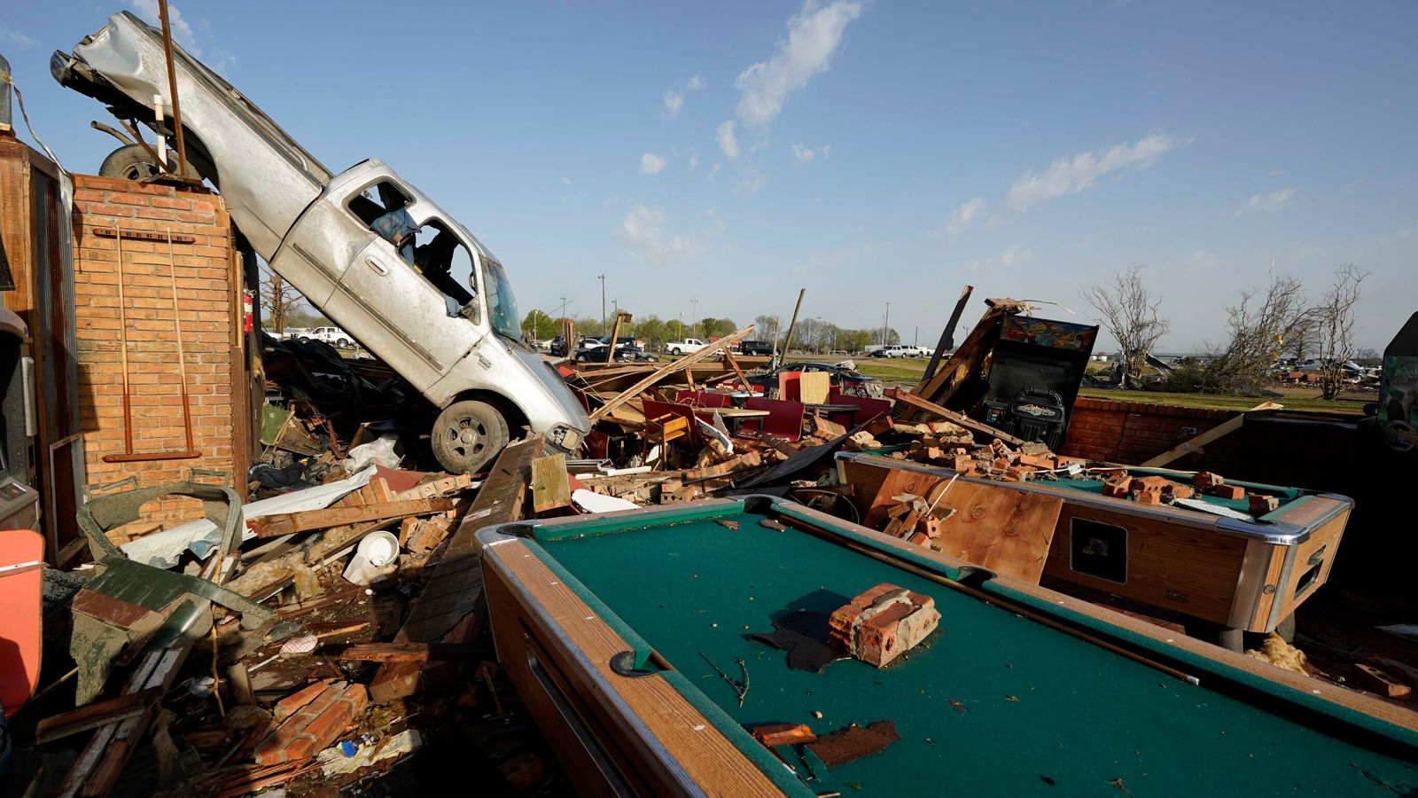 Tornado kills at least 26 as it tears through southern US states during 'supercell' storms