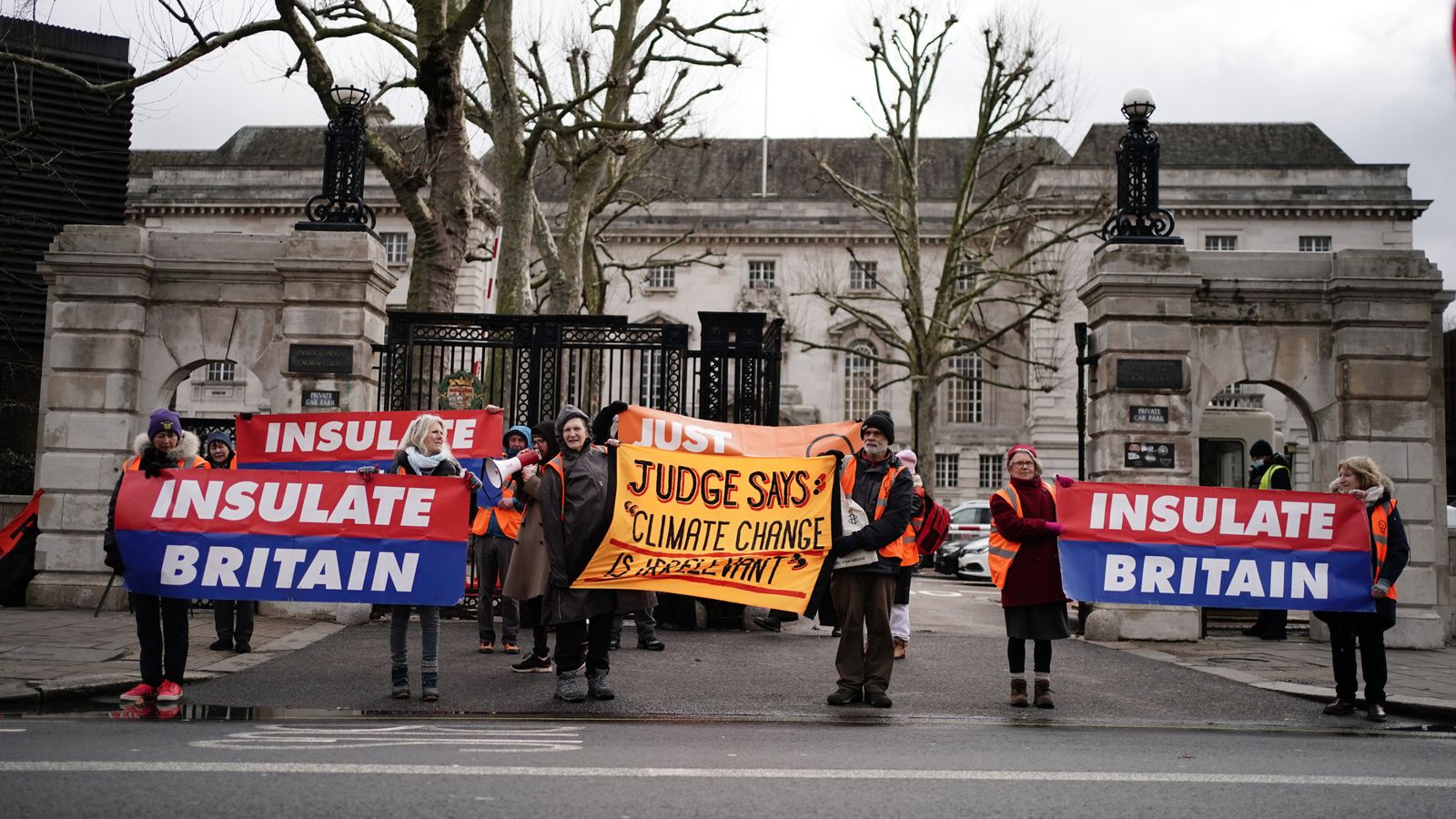 Climate change protester jailed for five weeks after blocking motorway traffic