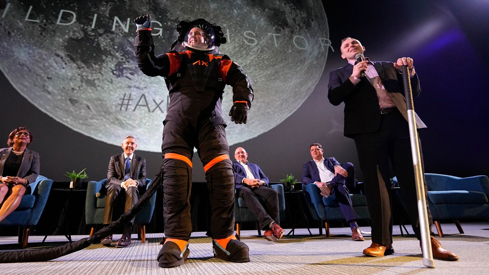 Spacesuit lands astronauts with a new look