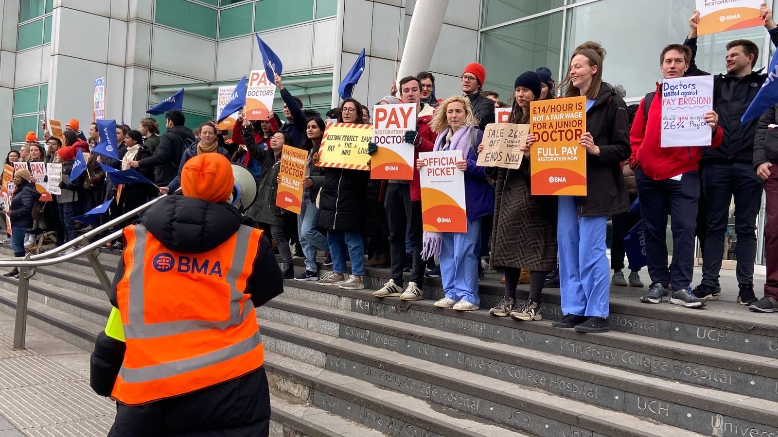 Anger at 'national scandal' of unnecessary NHS deaths as thousands of junior doctors start three-day strike