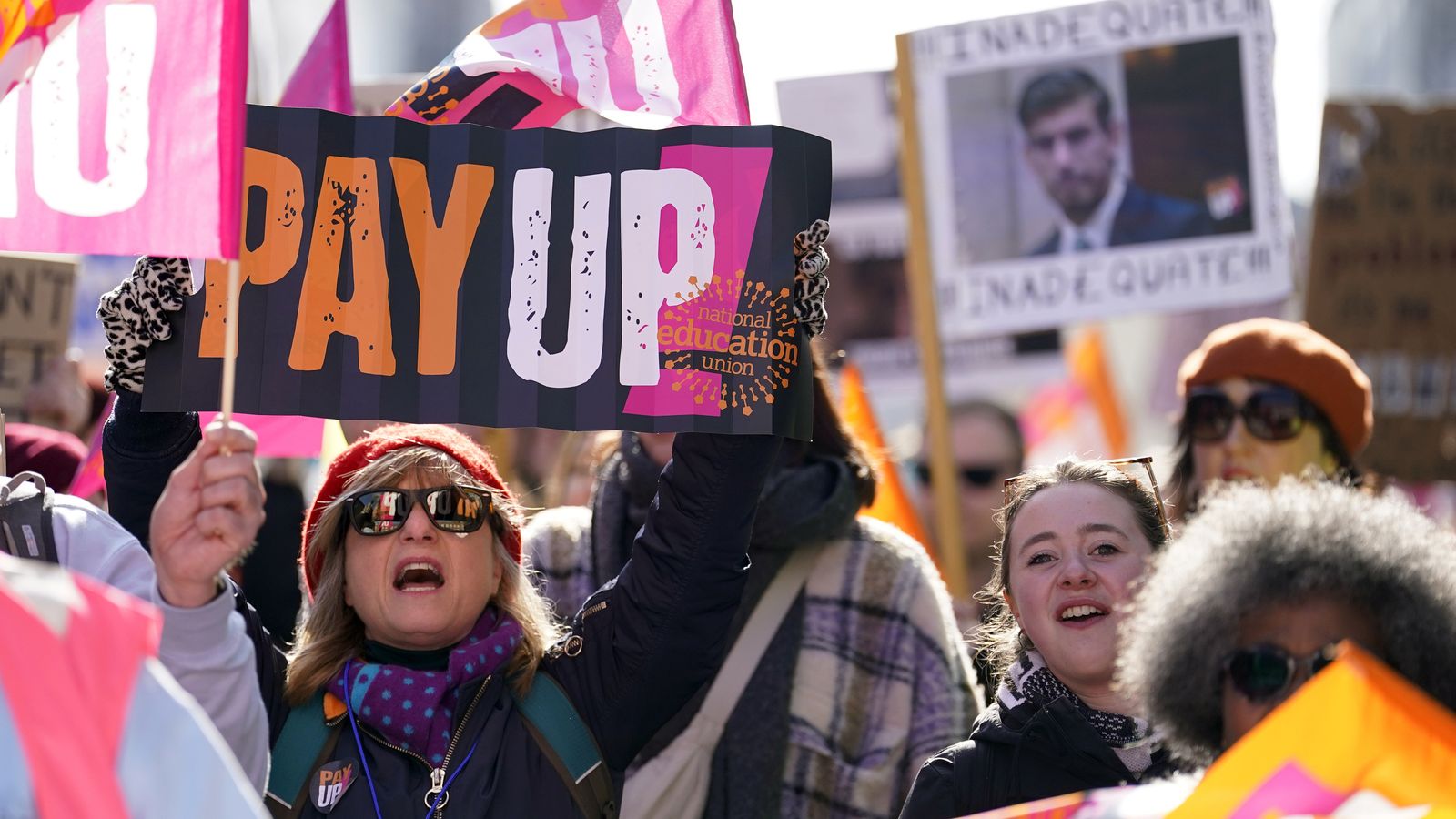 Millions of UK public sector workers including teachers and doctors to get pay rises