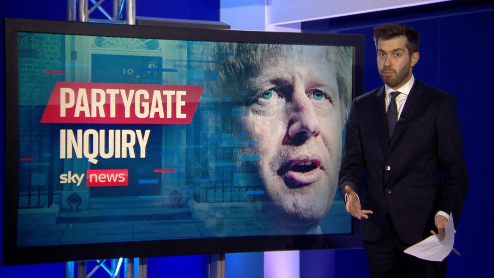 What were the key moments from the partygate inquiry? Politics News Sky News