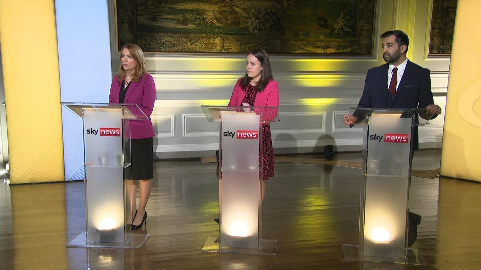 SNP leadership campaign: Independence and poll woes - key moments of fiery Sky News debate