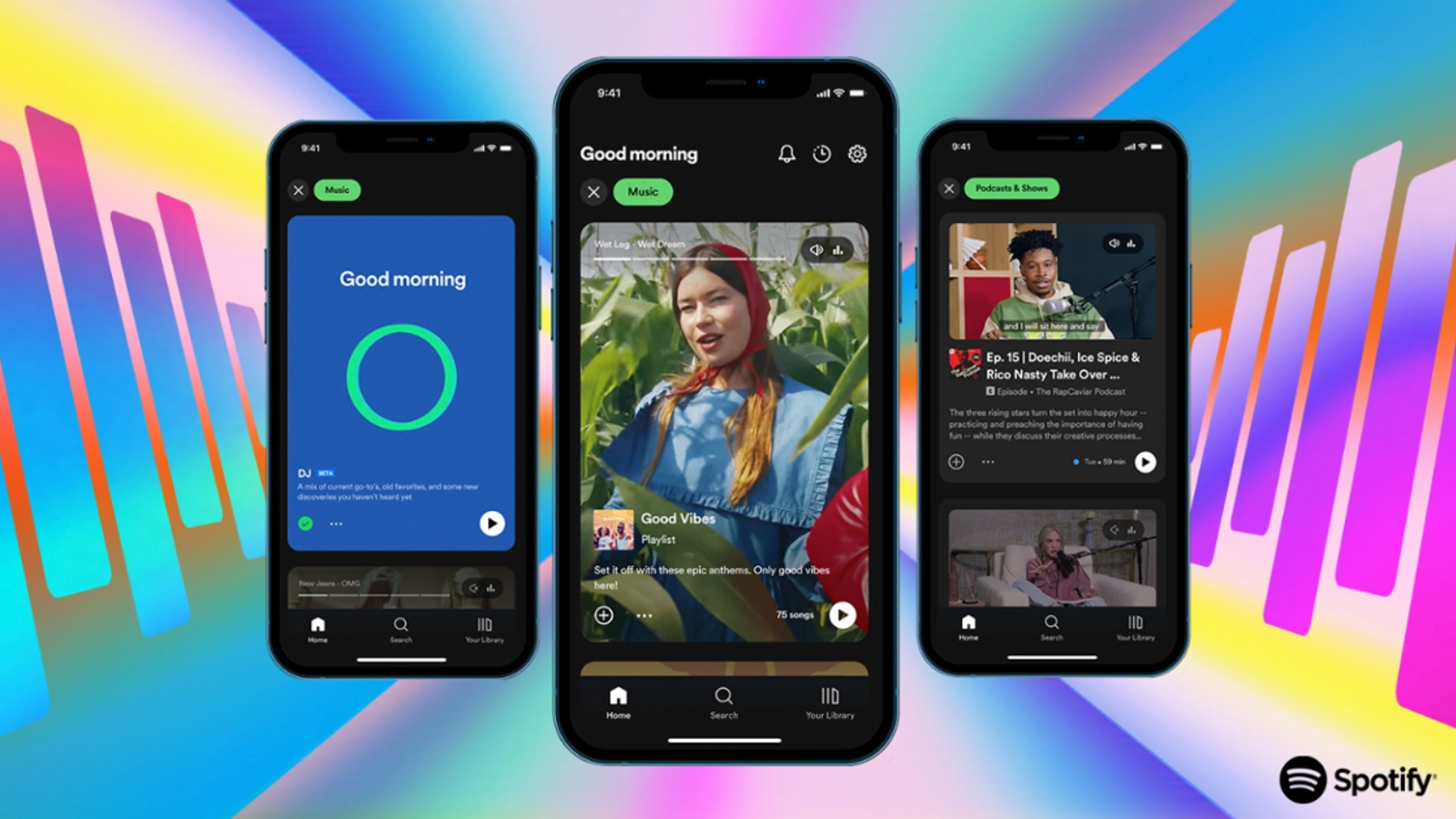 Spotify’s redesign isn’t going well – why are so many apps using the same look?  |  Science & Tech News