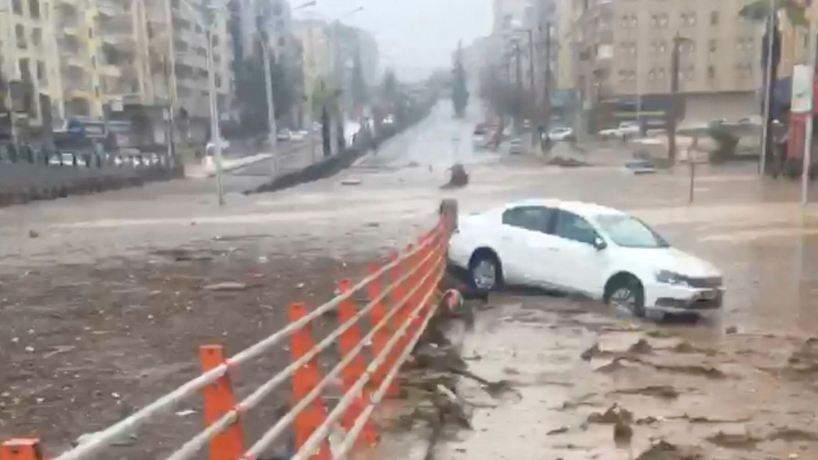 Five killed after flooding in earthquake-hit regions in Turkey