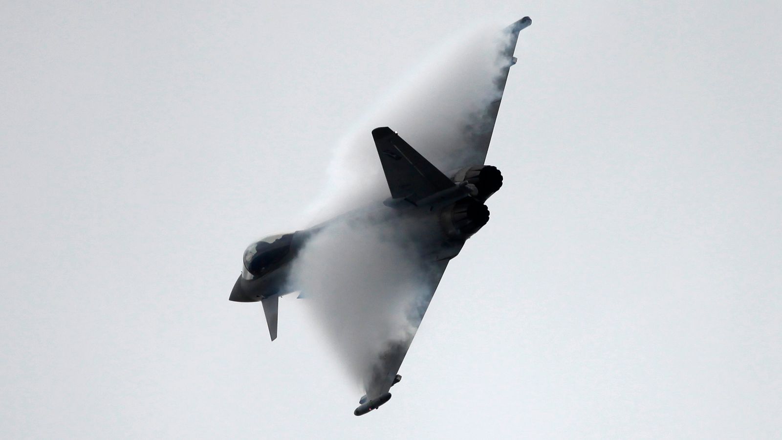 What was the sonic boom heard across central England?