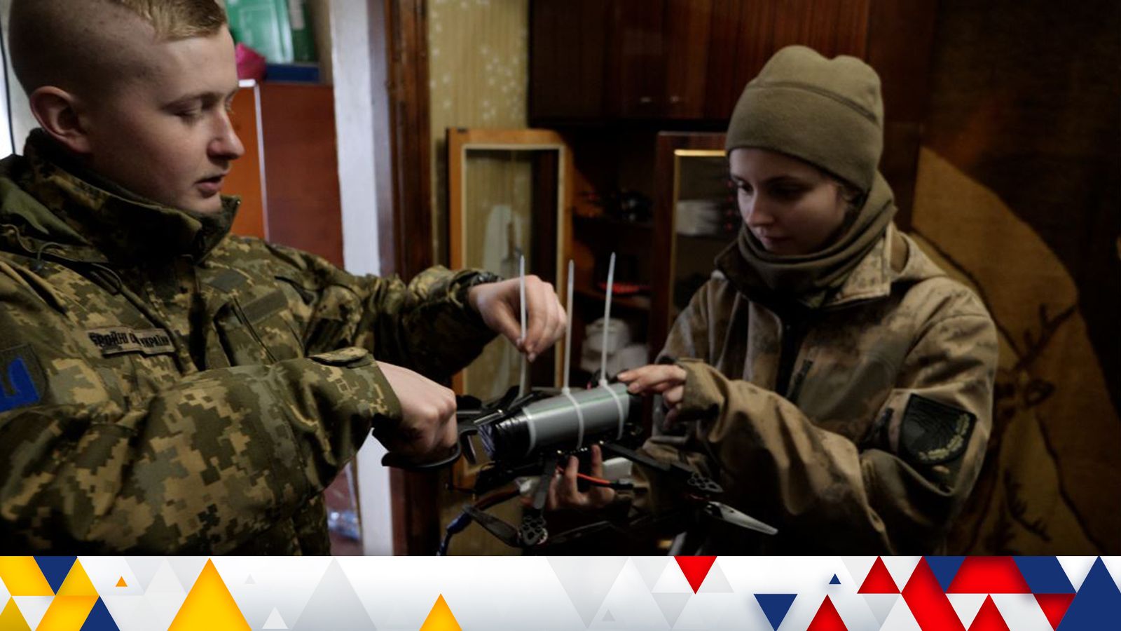 Young Ukrainians risking their lives building deadly kamikaze drones to hunt down and kill Russian soldiers