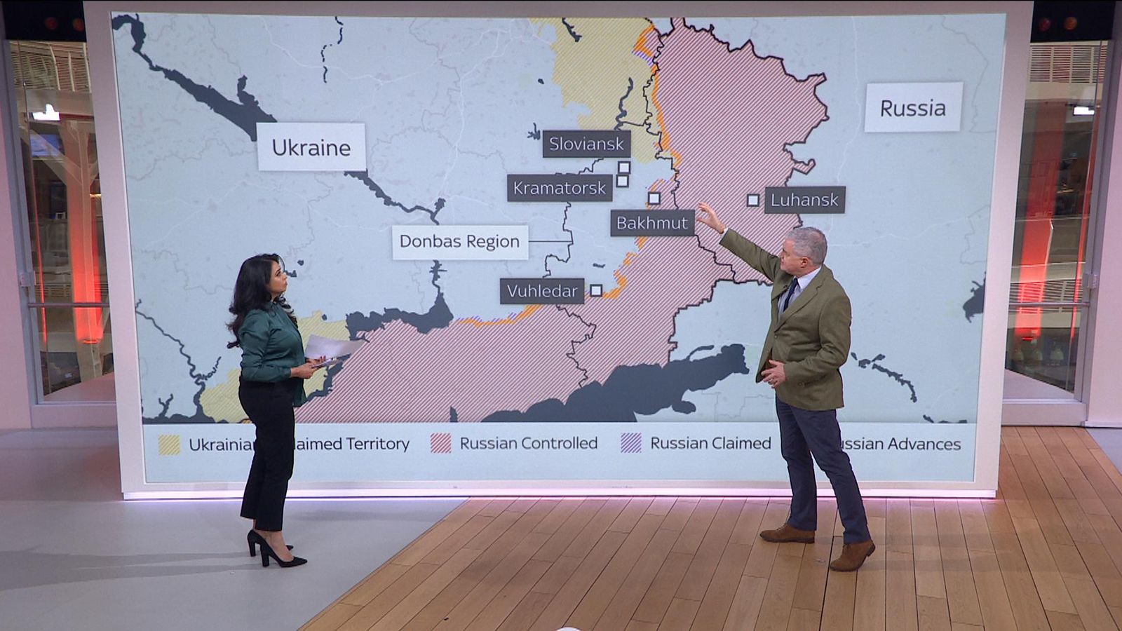 Ukraine: Latest from the Bakhmut frontline | World News | Sky News