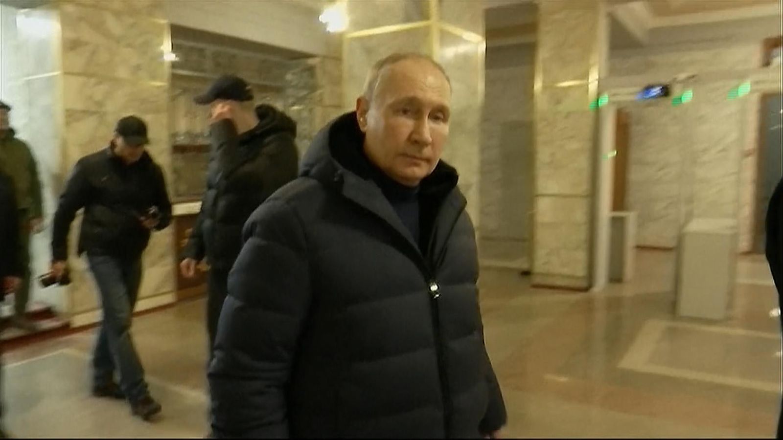 Ukraine war: Vladimir Putin tours Mariupol in first visit to Ukrainian territory occupied since invasion