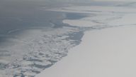 A81 iceberg. Pic: British Antarctic Survey 