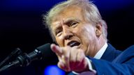 Former President Donald Trump speaks at the Conservative Political Action Conference, CPAC 2023, Saturday, March 4, 2023, at National Harbor in Oxon Hill, Md. (AP Photo/Alex Brandon)