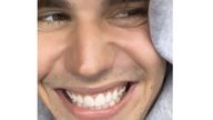 Justin Bieber posted a video of him smiling on Instagram, showing the progress of his recovery from Ramsay Hunt syndrom. Pic: Instagram/justinbieber