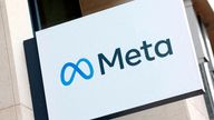 FILE PHOTO: FILE PHOTO: The logo of Meta Platforms&#39; business group is seen in Brussels, Belgium December 6, 2022. REUTERS/Yves Herman/File Photo/File Photo