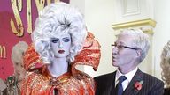 File photo dated 04/11/11 of Paul O&#39;Grady standing next to a former costume of his alter ego Lily Savage at Liverpool&#39;s Walker Art Gallery, where it was appearing as part of the Savage Style: Costumes from Lily&#39;s Wardrobe exhibition. 