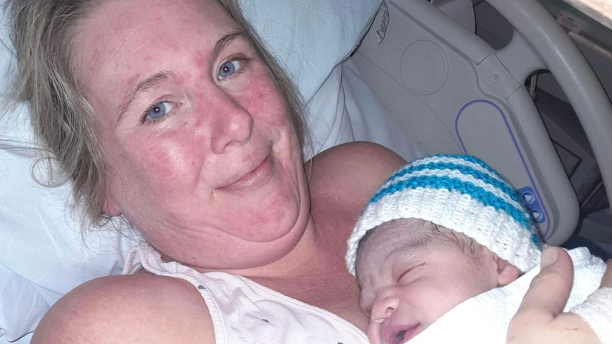 Mum reveals agonising labour after hospital suspended gas and air pain