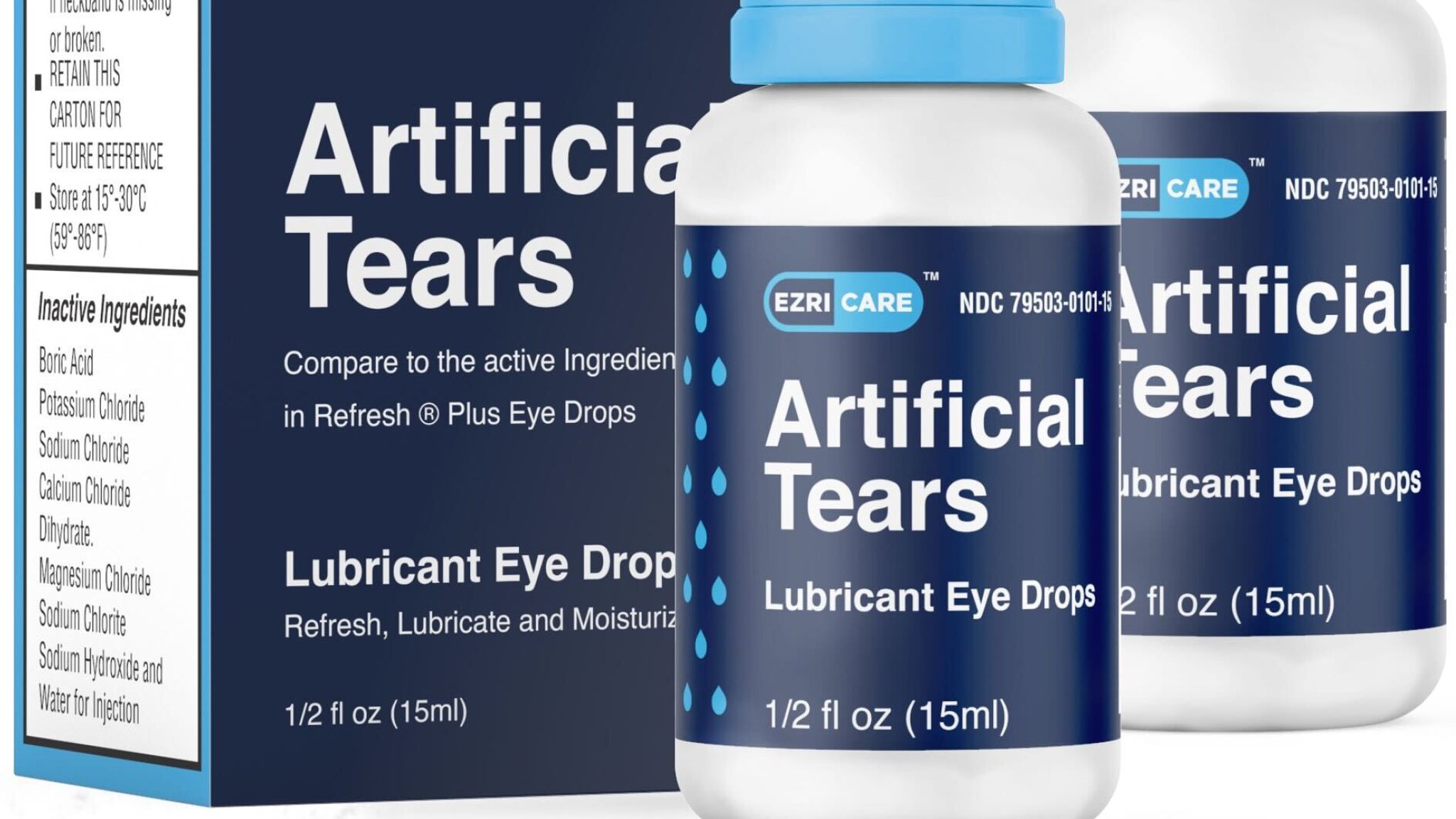 Recalled artificial tears eye drops linked to death, blindness and