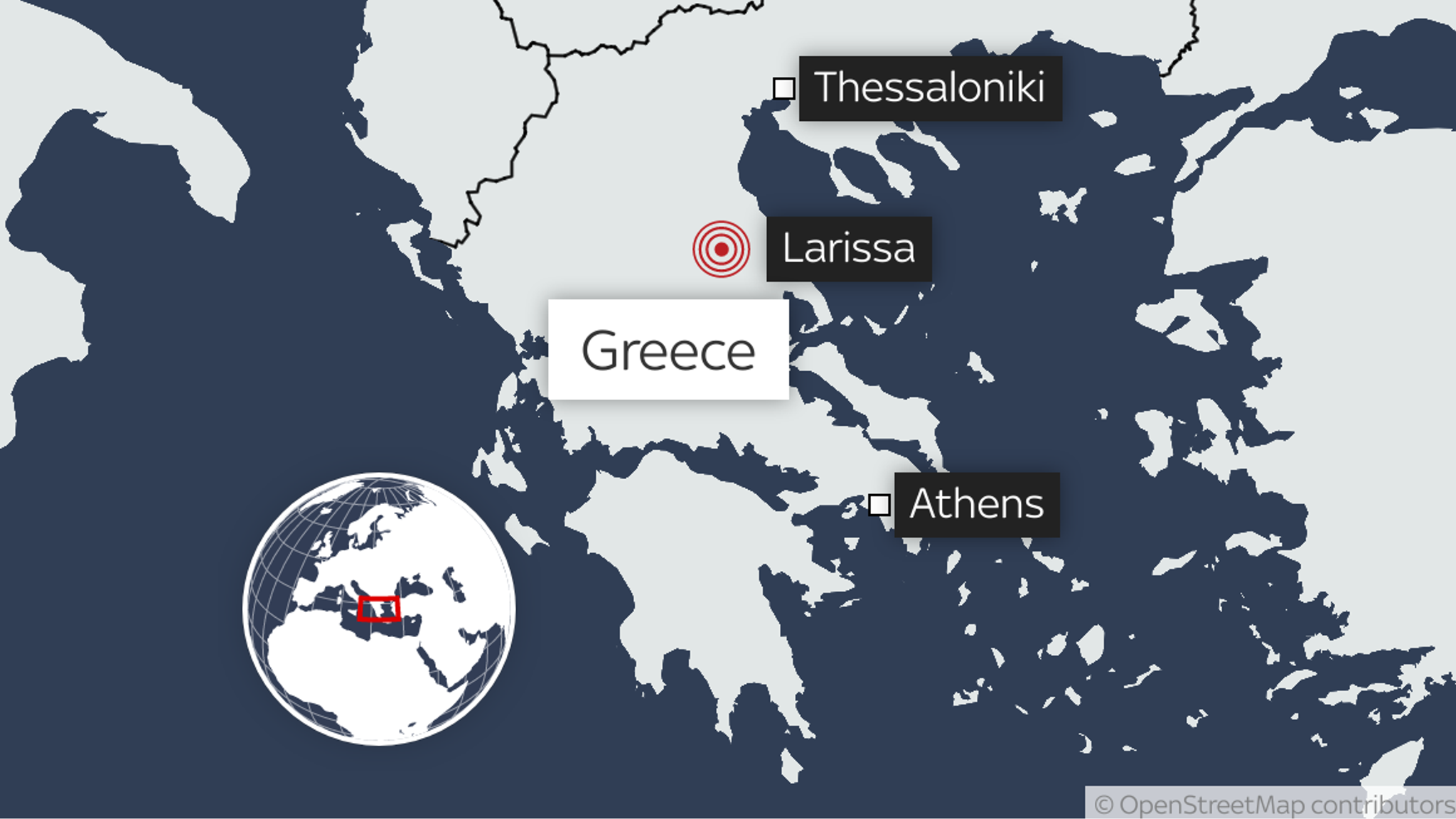 Greece train crash Everything we know so far after dozens killed in