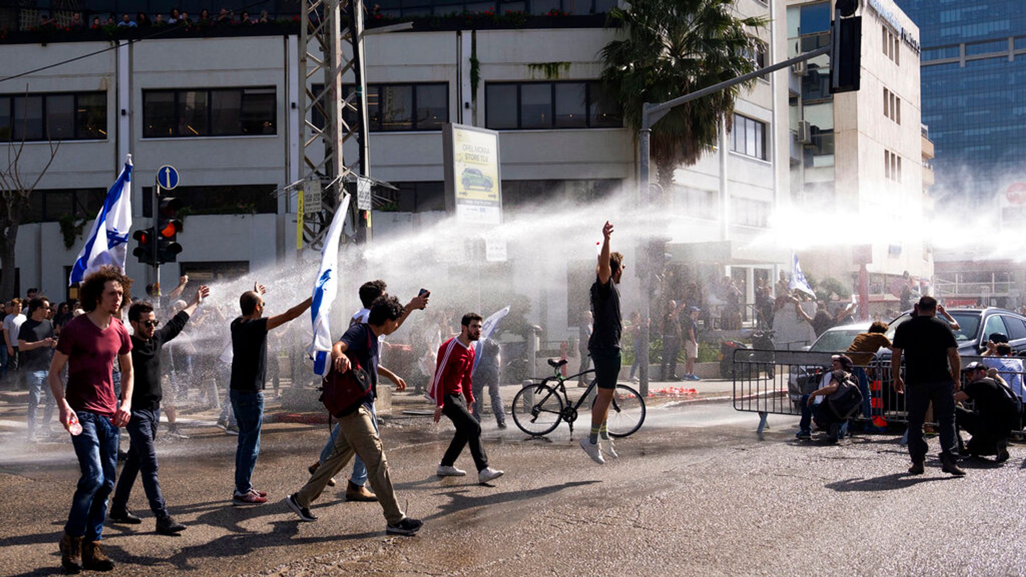Сегодня в израиле. Полиция на войне. Protests in Israel.