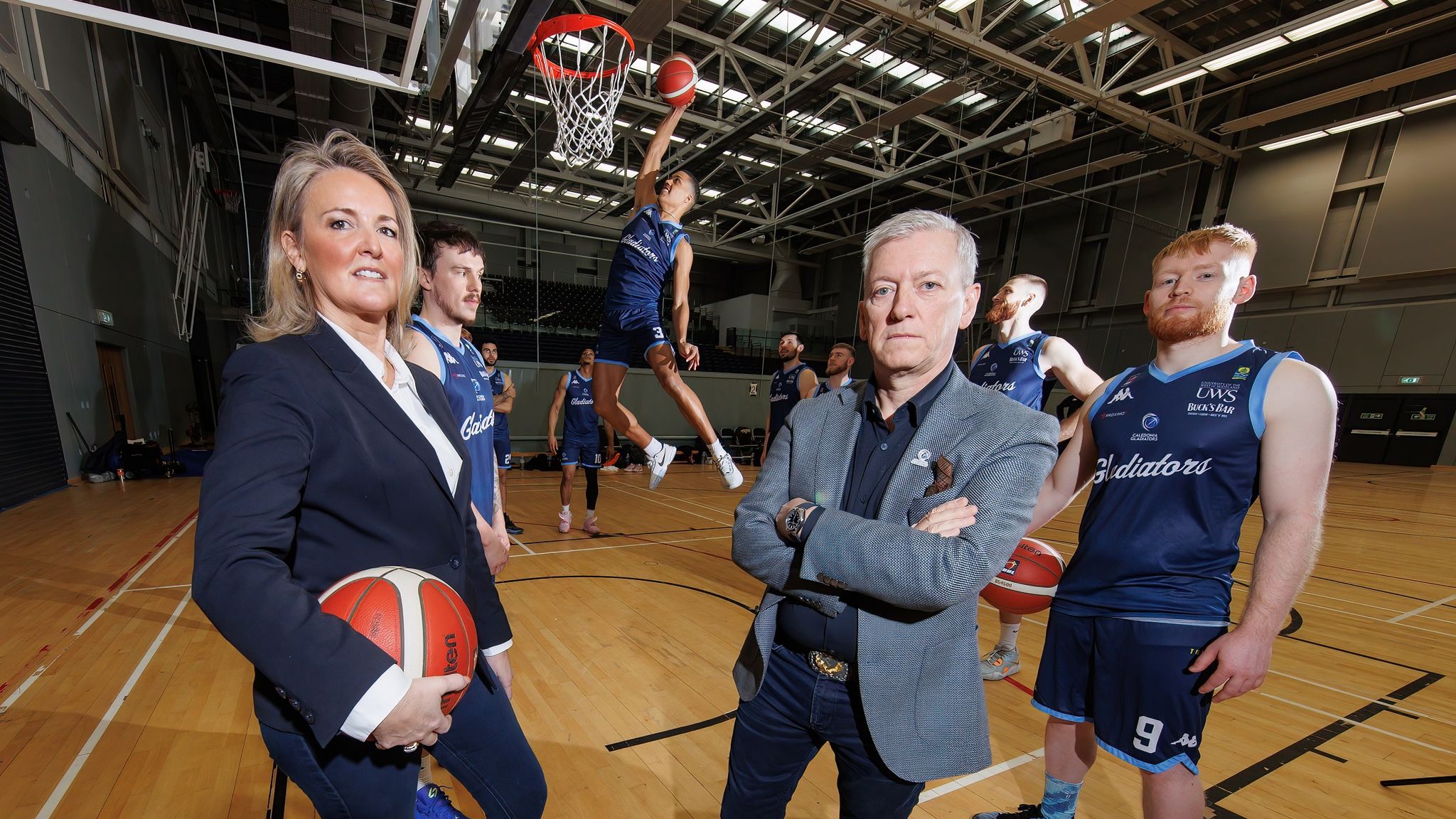 Caledonia Gladiators set out plans for £20m basketball arena in East