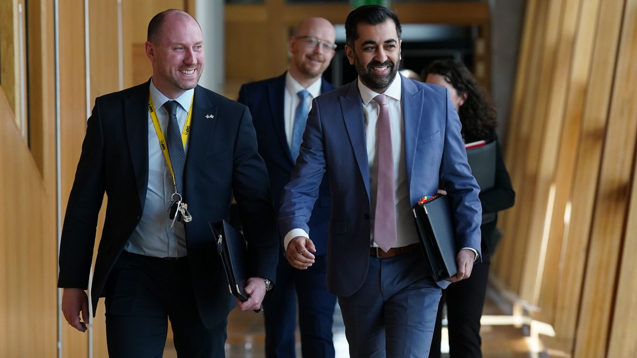 Humza Yousaf's First Minister's Questions Debut At Scottish Parliament ...