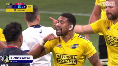 Savea makes ugly gesture after aggressive push leads to sin bin