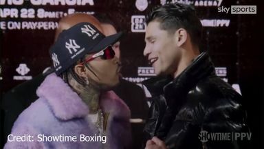 Tank and Garcia go head-to-head in fiery face-off