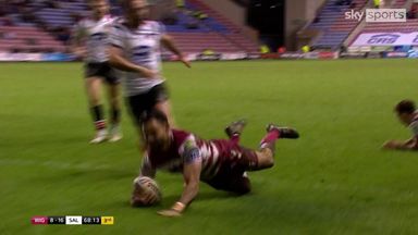 French's superb second try gives Wigan hope!