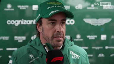 Alonso: The car is behaving well