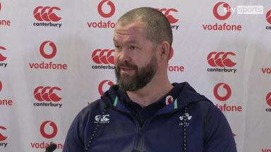Andy Farrell: Face my son? Let's see whether he's picked first!