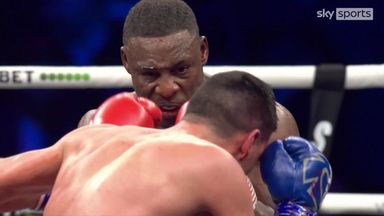 Azeez's huge right hand secures dramatic last round stoppage