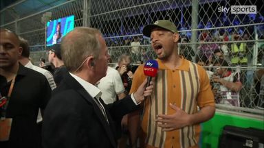 ‘Always team Lewis!’ | Will Smith meets Martin Brundle