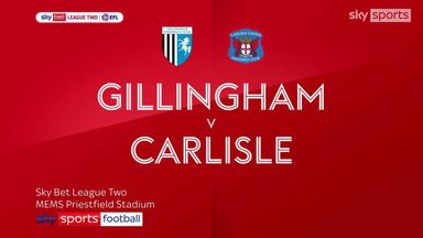Gillingham 1-0 Carlisle