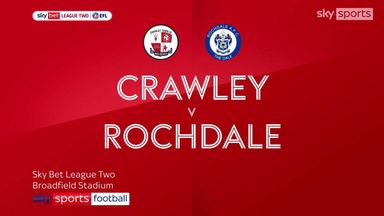 Crawley 2-0 Rochdale