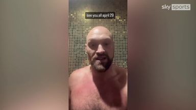 Fury: April 29 with Usyk definitely a worker