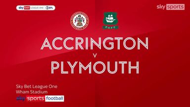 Accrington Stanley 0-2 Plymouth Argyle