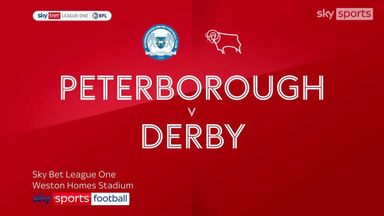Peterborough 2-0 Derby