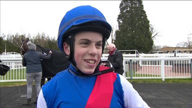 'Dream come true' - 16-year-old Jakes celebrates first career winner