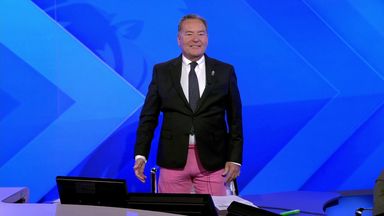 Pretty in pink? Jeff shows off new look on Soccer Saturday!