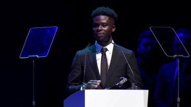 Saka wins London Football Awards young player of the year