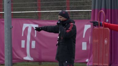 Tuchel takes his first training session as Bayern boss