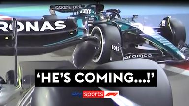 'He's coming!' | Onboard with Hamilton & Alonso during epic Bahrain battle