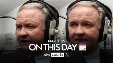On This Day | Big Ron's rant live on Sky!