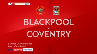 Blackpool 1-4 Coventry