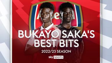 Bukayo Saka's Best Bits | 2022/23 season so far